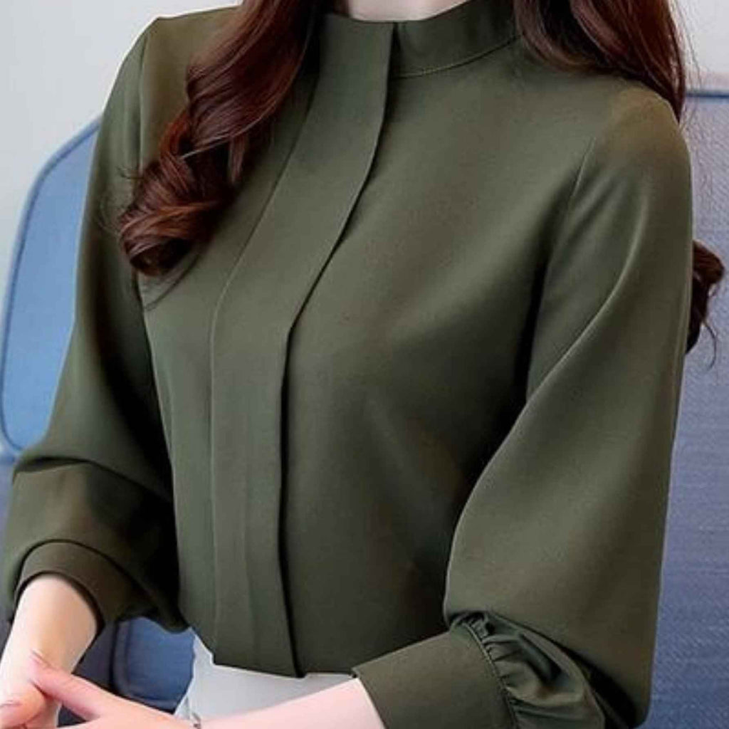 Buy Simple Elegant Chiffon top for ladies-Non Stretchable - Try Modest Limited