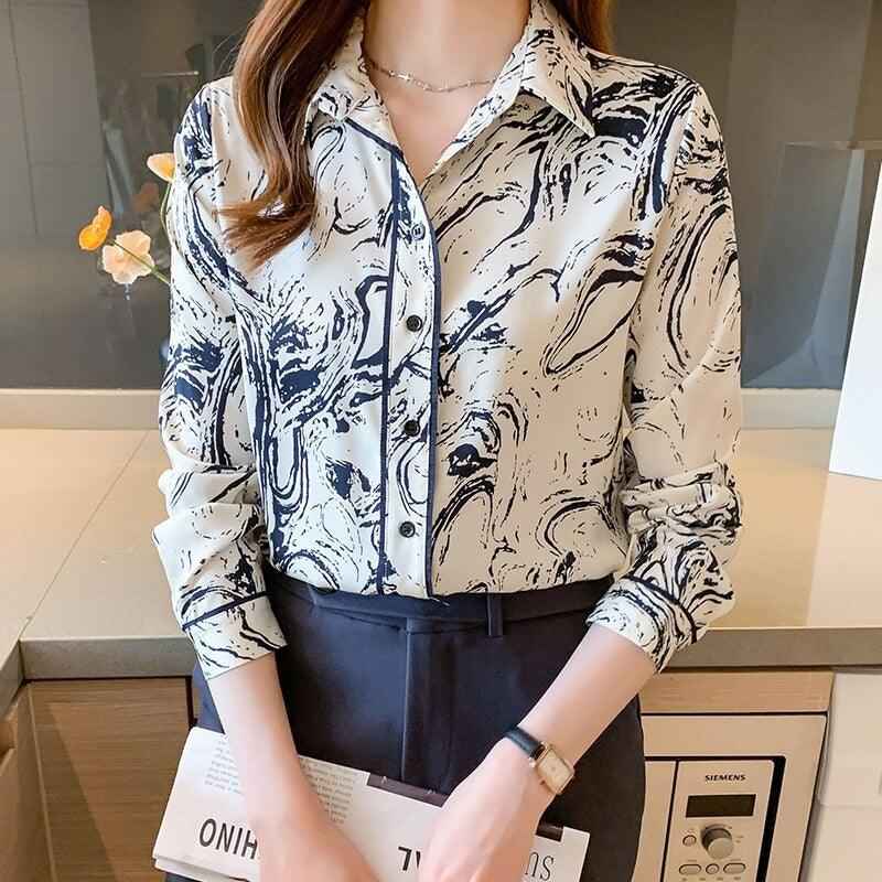 Casual Elegant Women's Stylish office Printed Shirts - Try Modest Limited