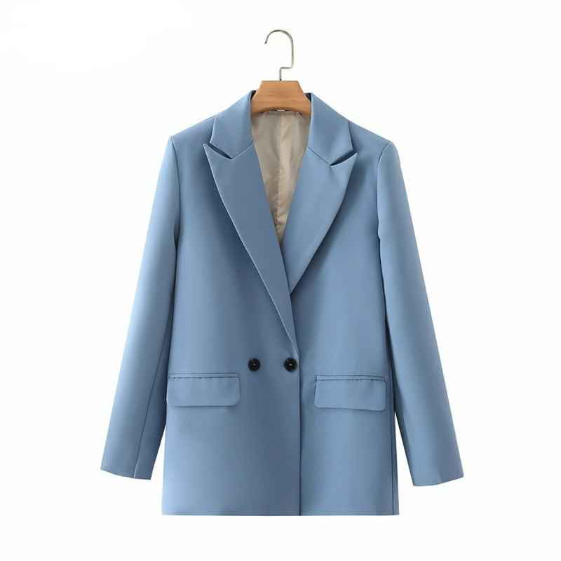 Casual Simple Women's Full sleeve Long blazer - Try Modest Limited