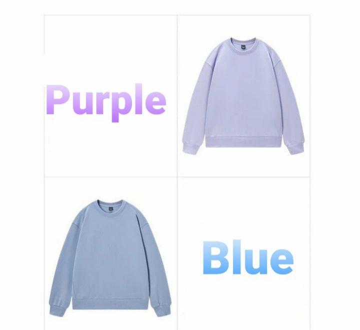 Basic Blue or Purple - Sweatshirt Try Modest