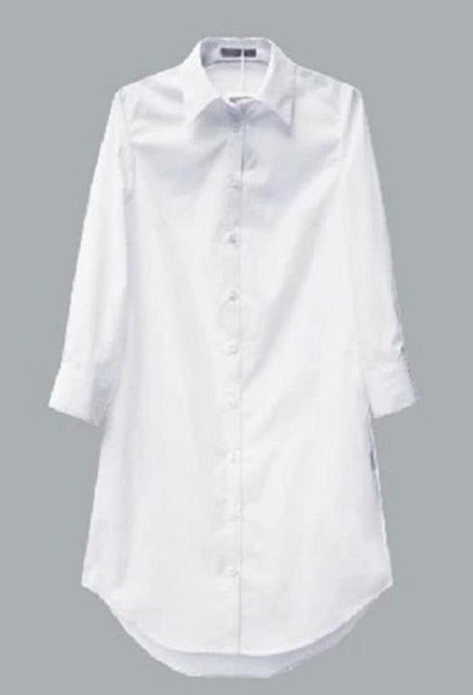 Casual style Women's solid long sleeves shirt/blouse for women - Try Modest Limited