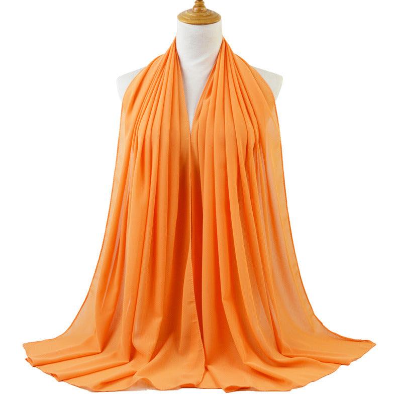 Chiffon monochromatic scarf - Try Modest Limited