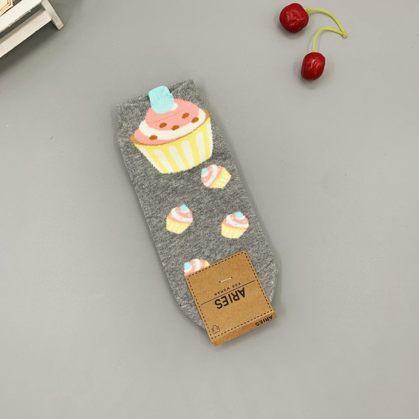 Cute Cupcake women's socks - Try Modest Limited 