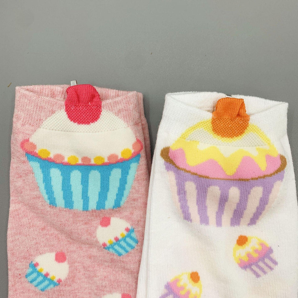 Cute Cupcake women's socks - Try Modest Limited