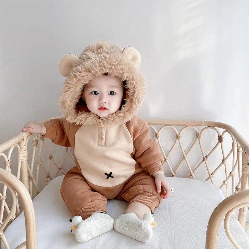 Cute hooded Lion romper - Try Modest Limited 