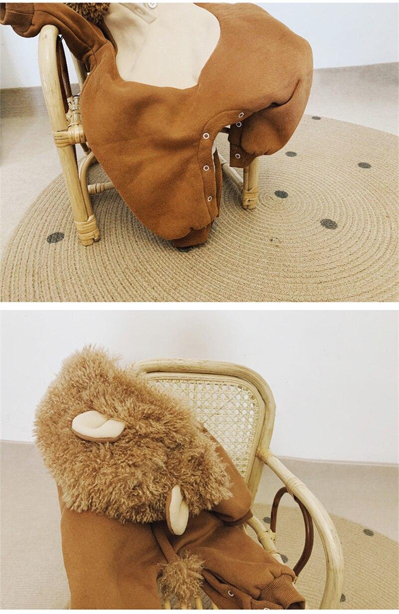 Cute hooded Lion romper - Try Modest Limited