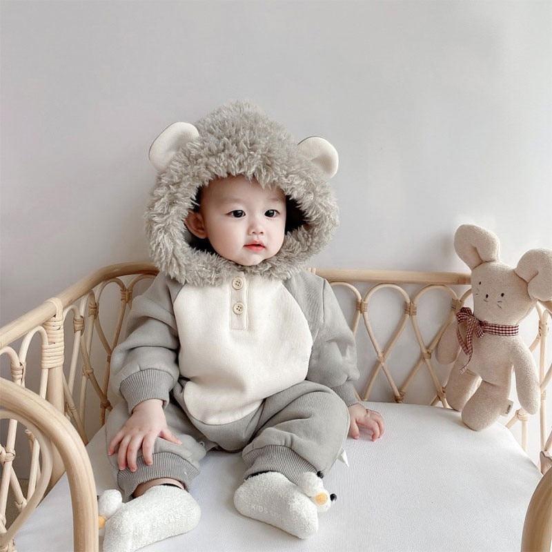 Cute hooded Lion romper - Try Modest Limited