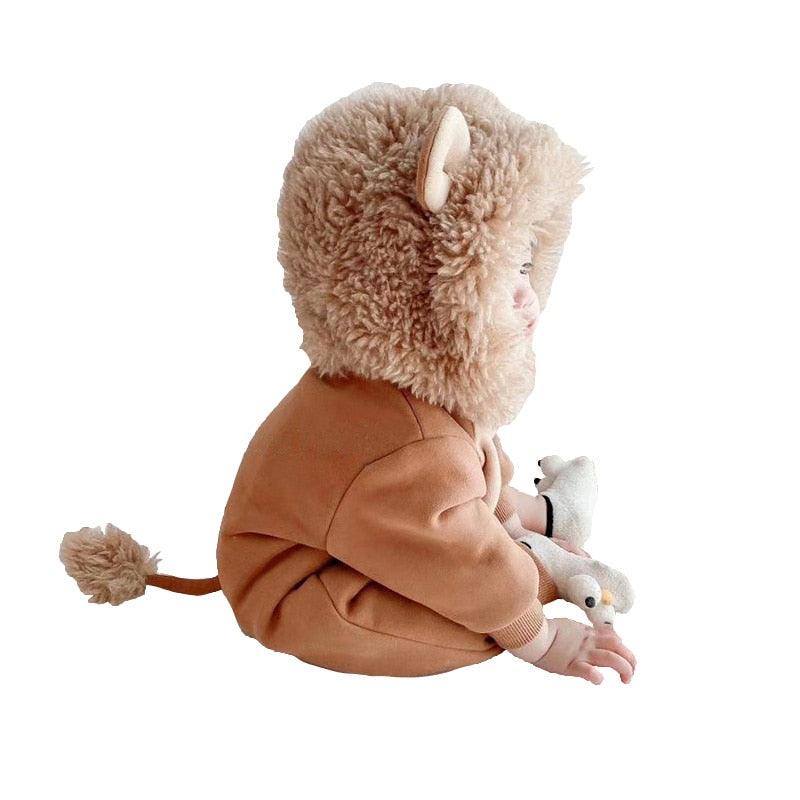 Cute hooded Lion romper - Try Modest Limited