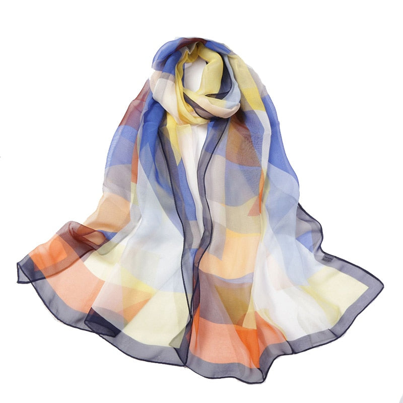 Elegant Chiffon Georgette Bandana Scarf - Try Modest Limited