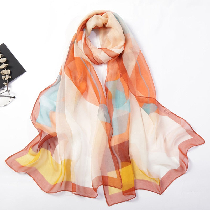 Elegant Chiffon Georgette Bandana Scarf - Try Modest Limited