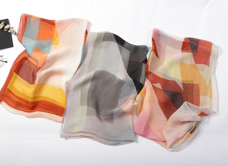 Elegant Chiffon Georgette Bandana Scarf - Try Modest Limited