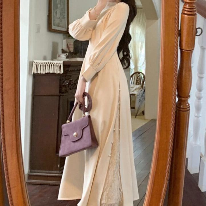 Elegant Evening Party Midi Dress - Try Modest Limited