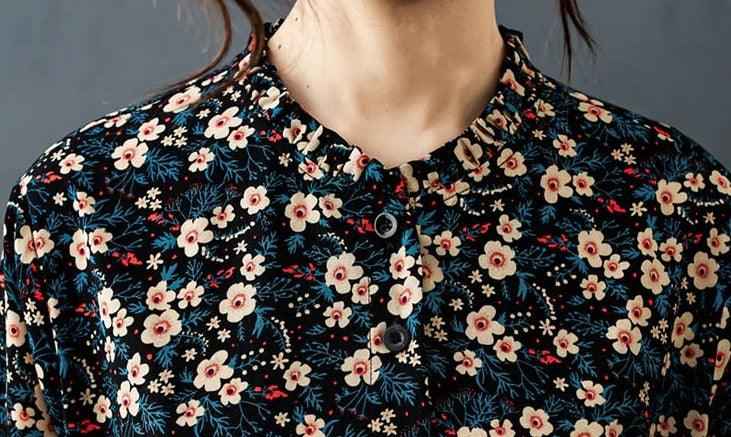 Garden Printed midi dress for Women - Try Modest Limited