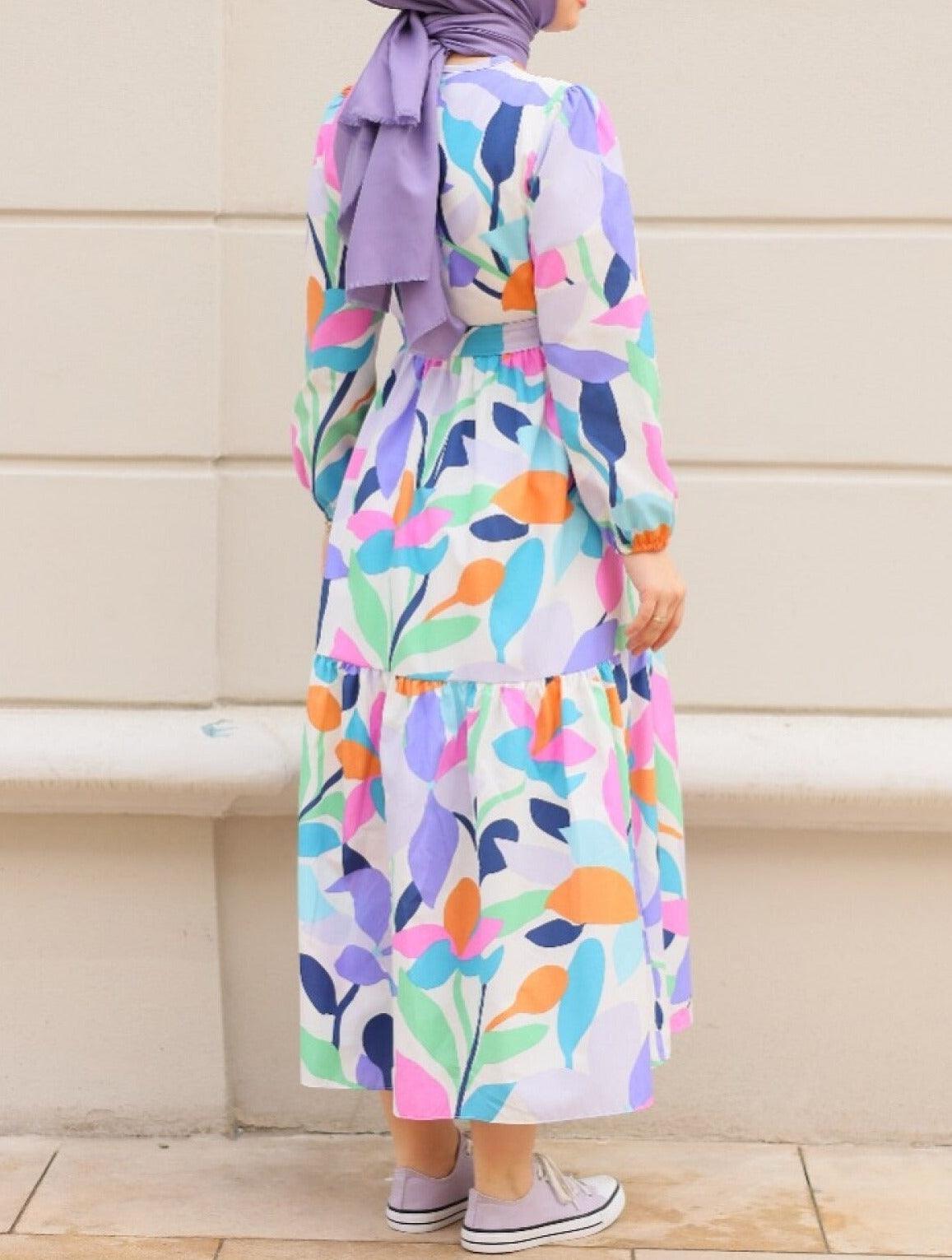 Lavender Dress Try Modest