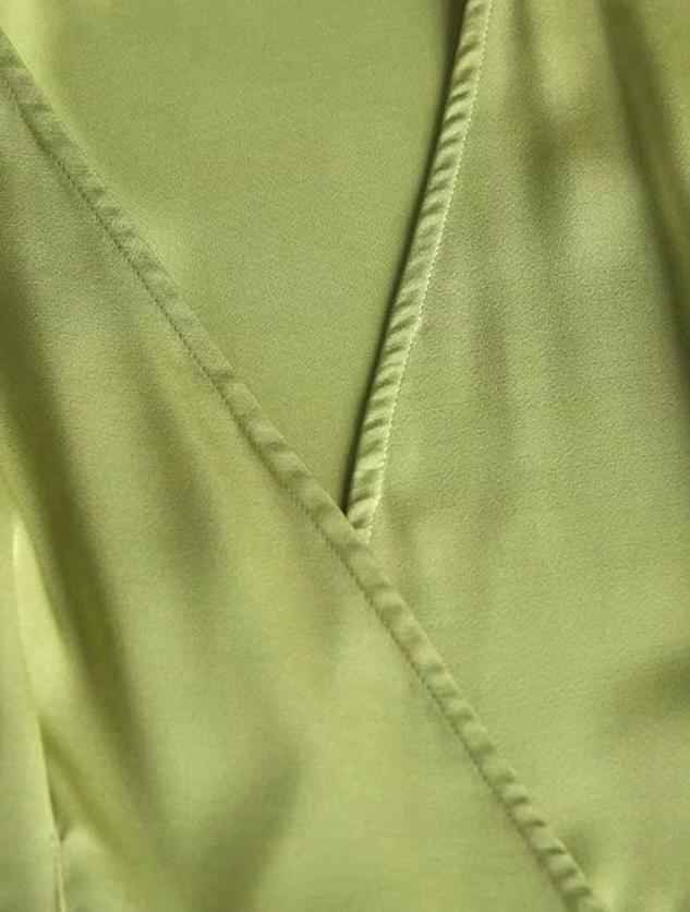 Green - Royal Satin Dress - Try Modest Limited