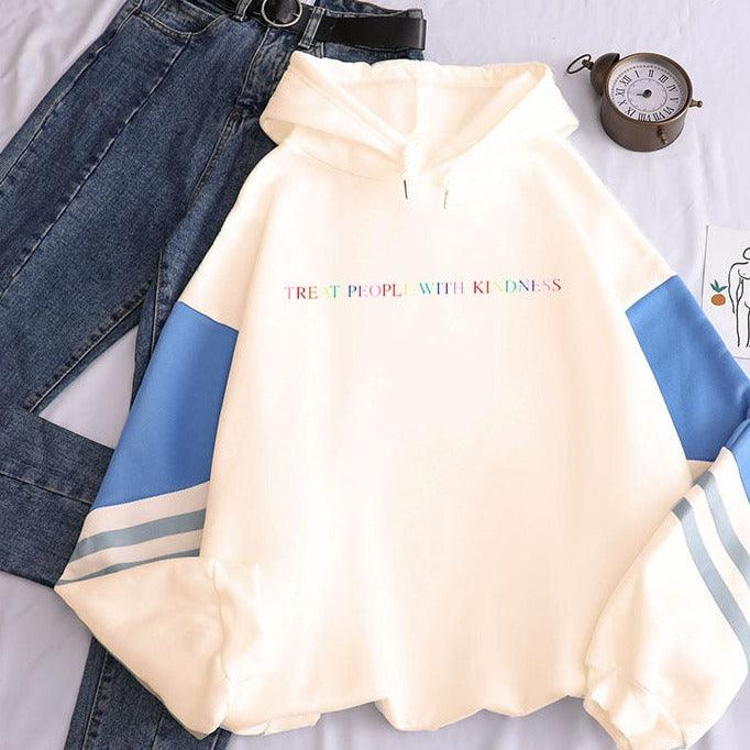 Korean style printed hoodies - Try Modest Limited