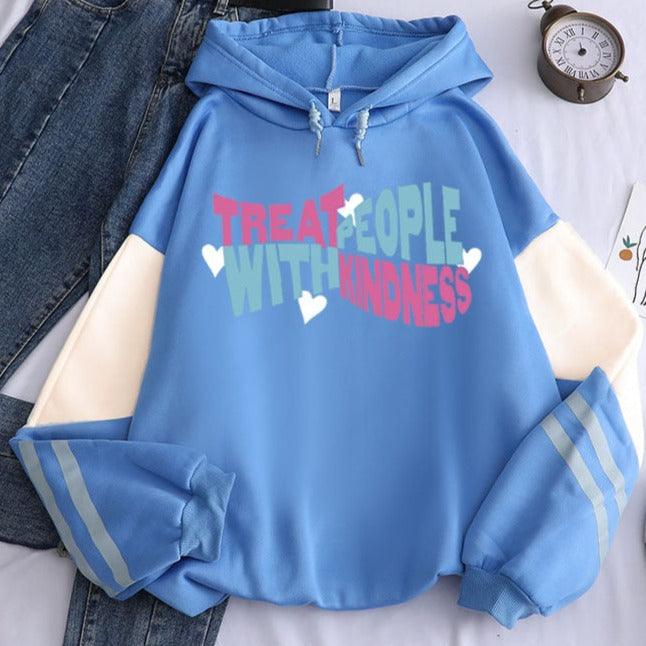 Printed hoodie women