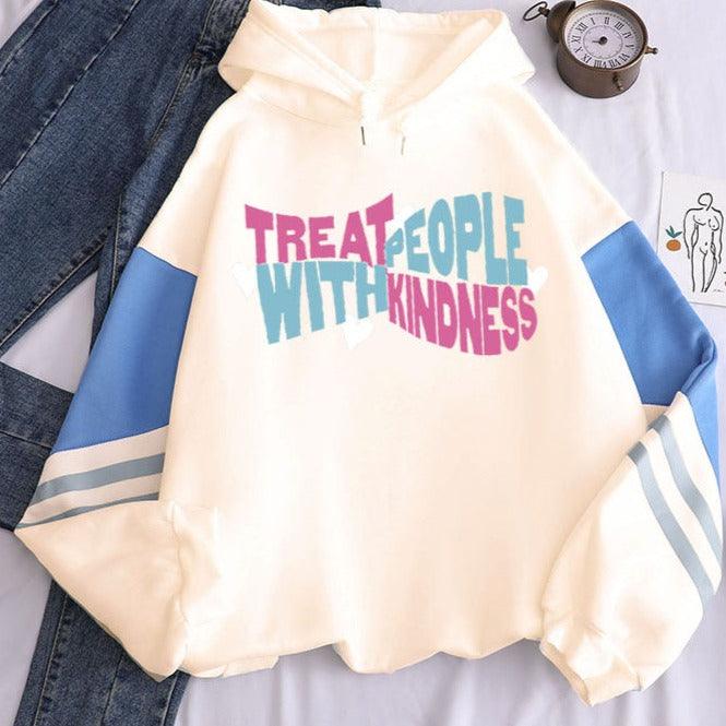 Korean style printed hoodies - Try Modest Limited