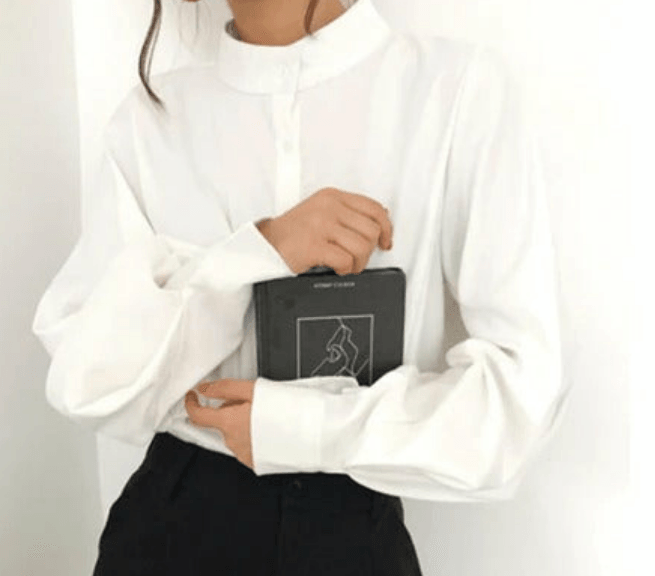 Lantern- Long sleeve blouse shirt - Try Modest Limited