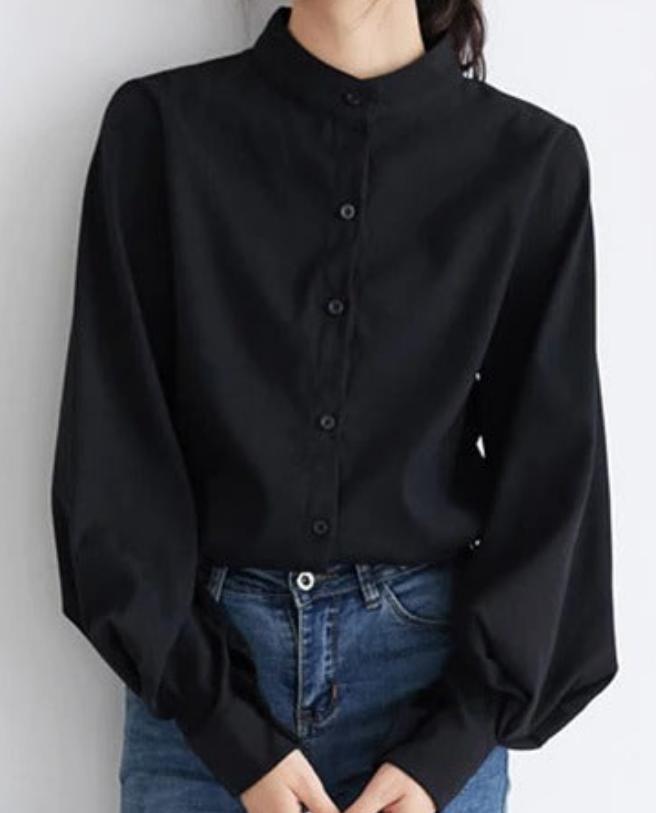 Lantern- Long sleeve blouse shirt Try Modest