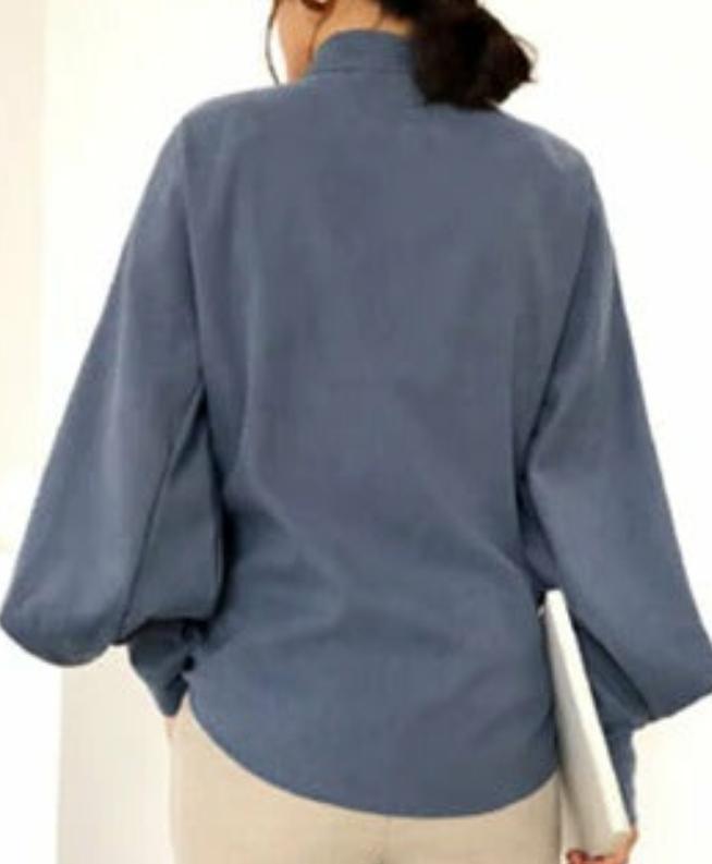 Lantern- Long sleeve blouse shirt Try Modest