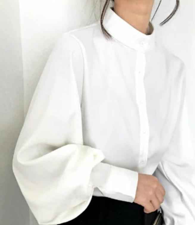 Lantern- Long sleeve blouse shirt - Try Modest Limited