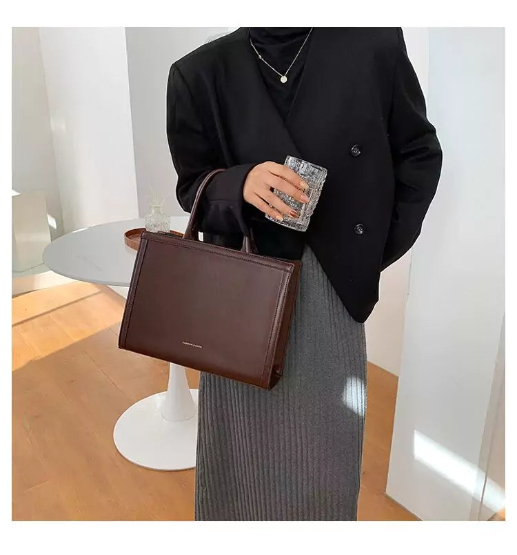 Large capacity tote bag-Women's Handbag - Try Modest Limited