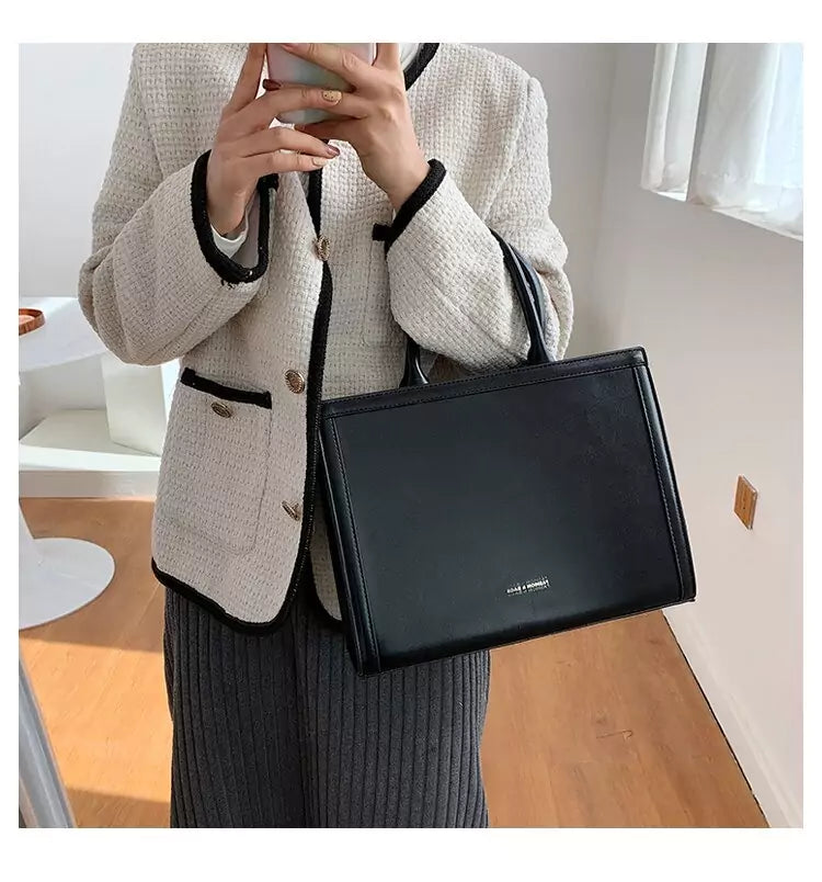 Large capacity tote bag-Women's Handbag - Try Modest Limited