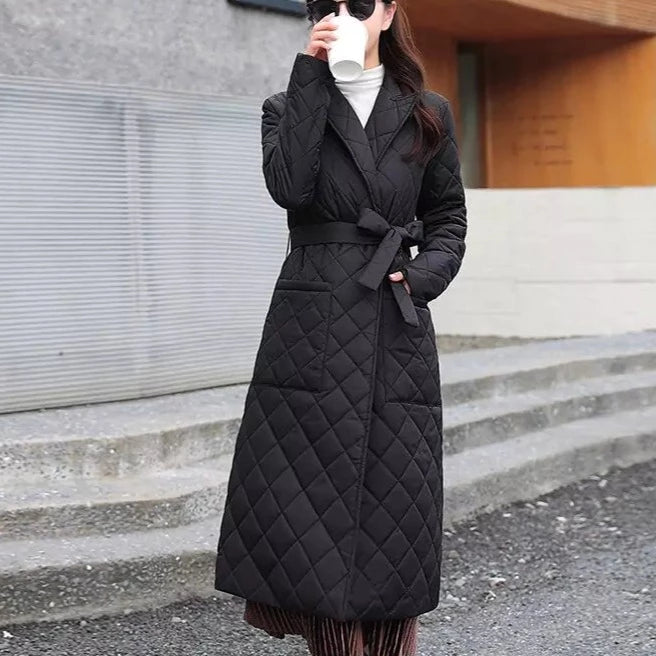Latest Winter Long Coats for Girls with Adjustable Waist - Try Modest Limited