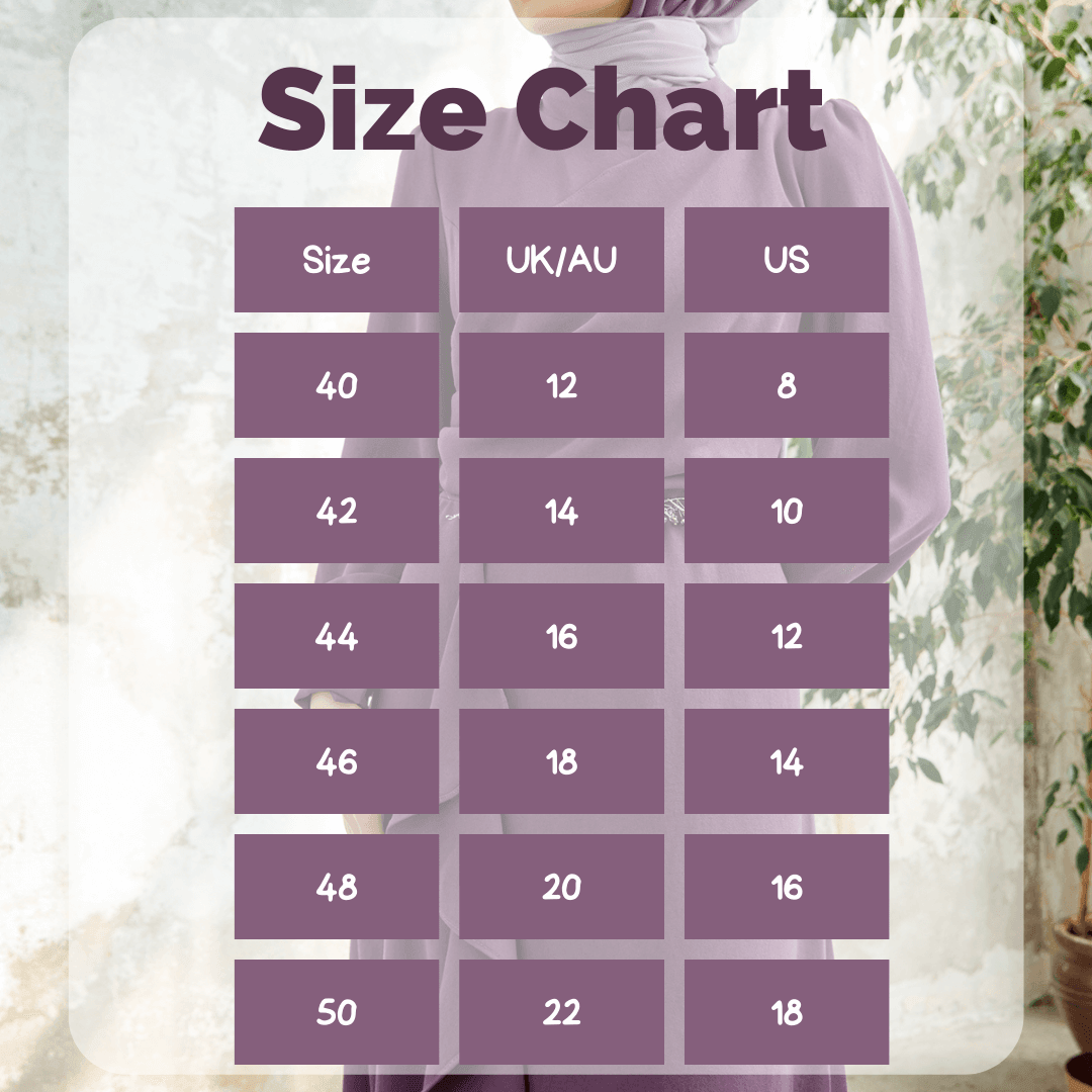 Lilac Flared modest evening dress - Try Modest Limited