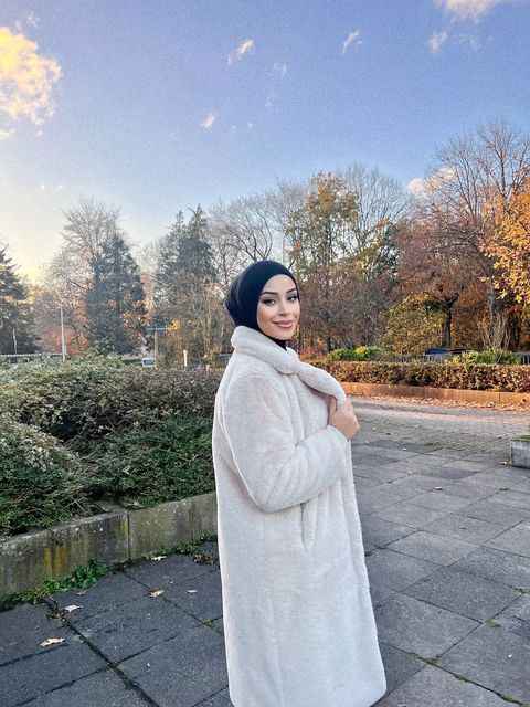 Long Faux Fur Coat- WInter long coats for women - Try Modest Limited