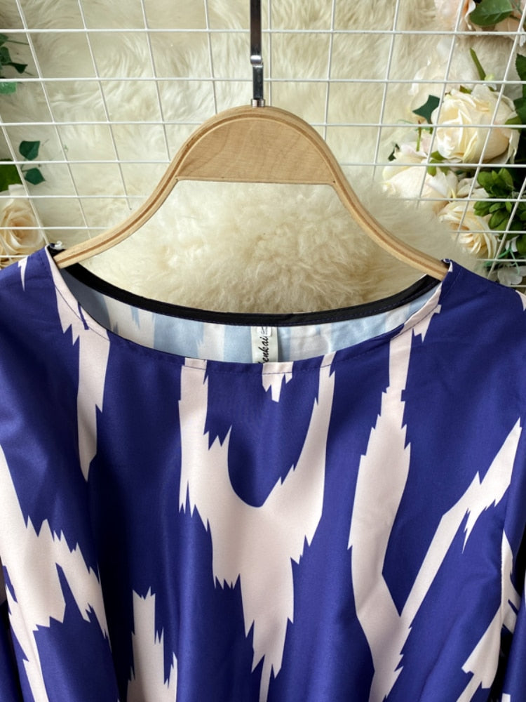 Long O-neck maxi dress Women's Clothing - Try Modest Limited