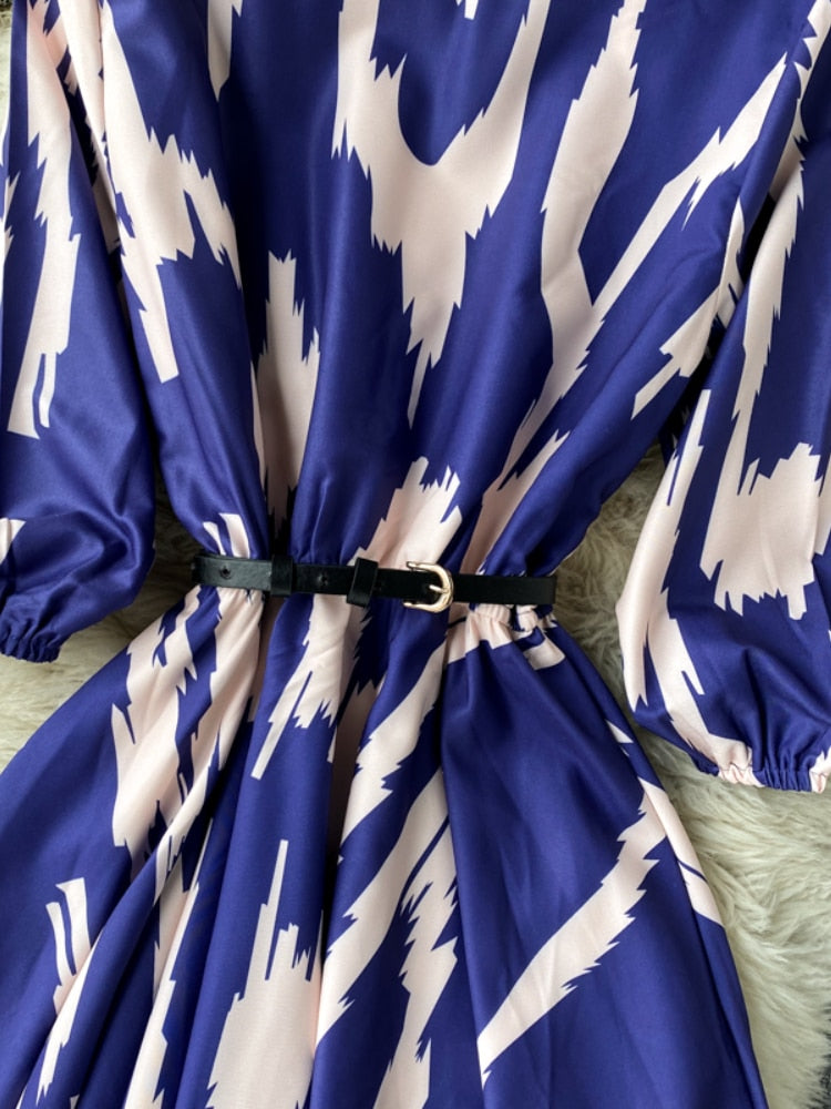 Long O-neck maxi dress Women's Clothing - Try Modest Limited