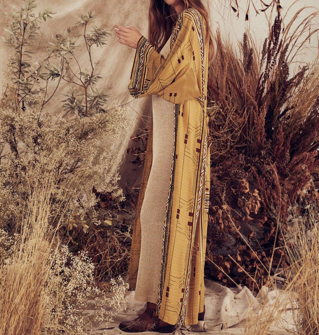 Long kimono beach wear - Try Modest Limited