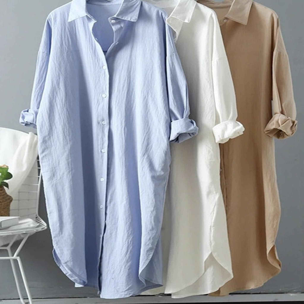 Long sleeve shirt dress for women - Try Modest Limited