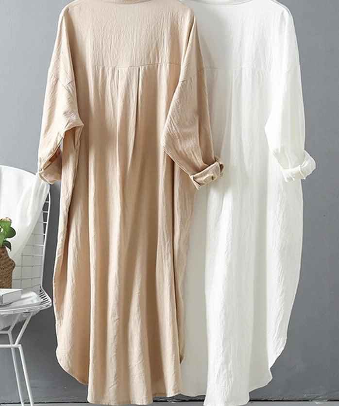 Long sleeve shirt dress for women - Try Modest Limited