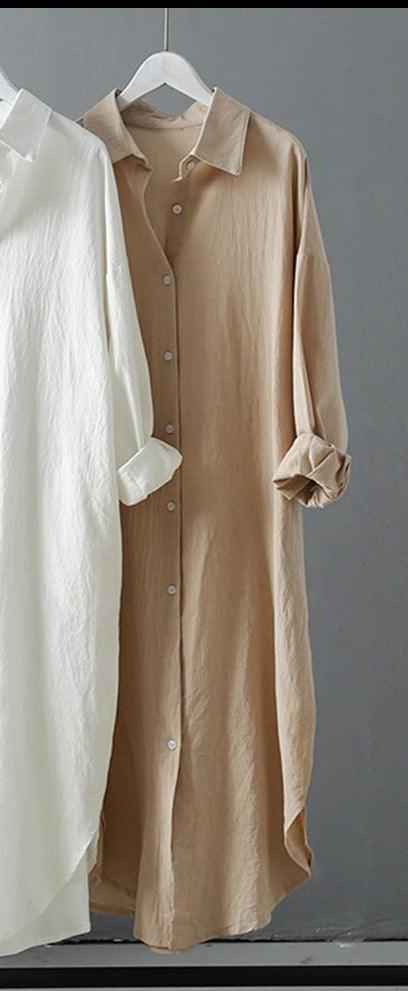 Long sleeve shirt dress for women - Try Modest Limited