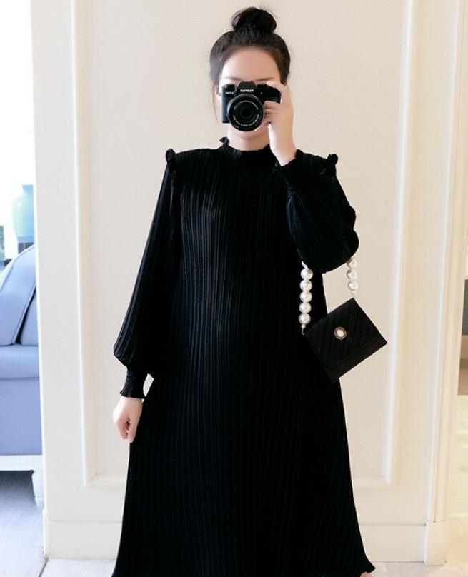 Loose style maternity dress Straight silhouette - Try Modest Limited