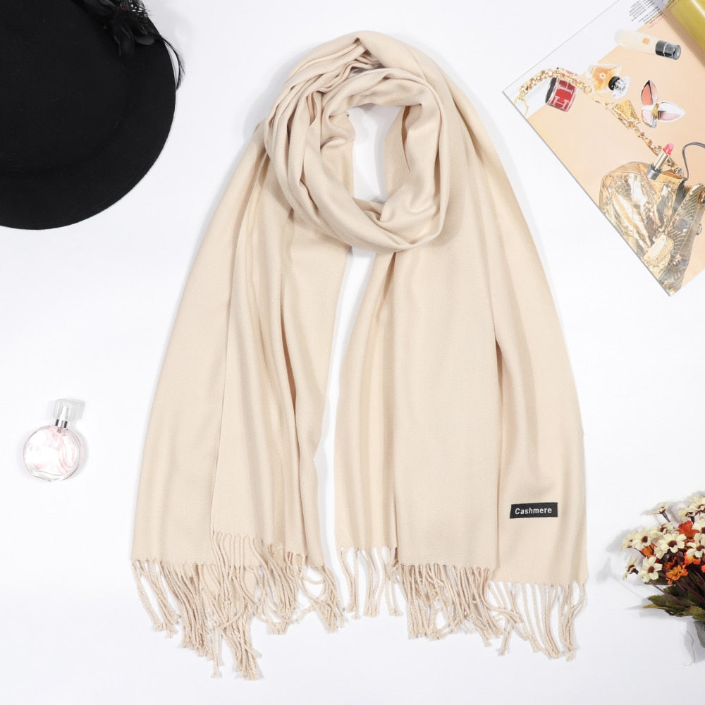 Luxury Elegant Cashmere Women's scarf - Try Modest Limited 