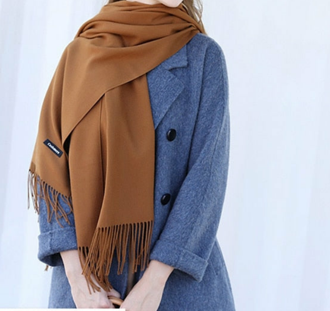 Luxury Elegant Cashmere Women's scarf - Try Modest Limited 