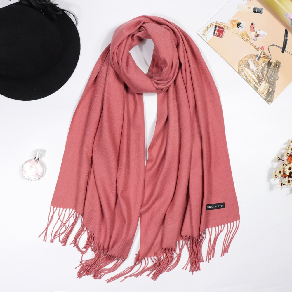 Luxury Elegant Cashmere Women's scarf - Try Modest Limited 