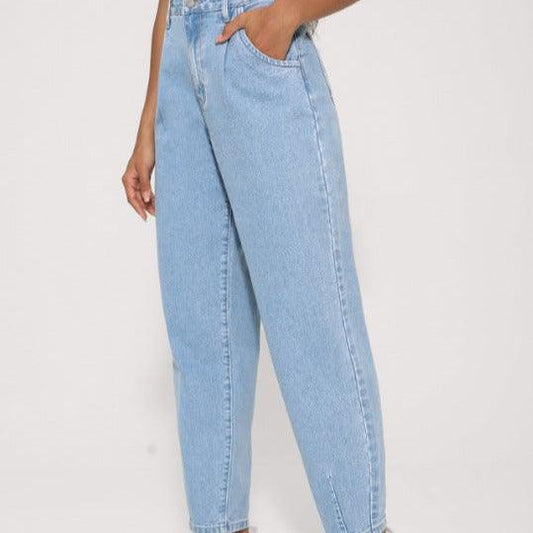 Mid-waist light jeans - Try Modest Limited 