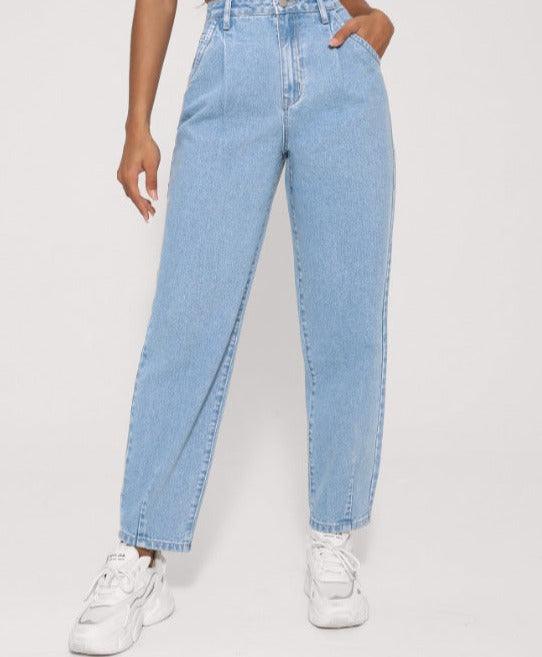 Mid-waist light jeans - Try Modest Limited