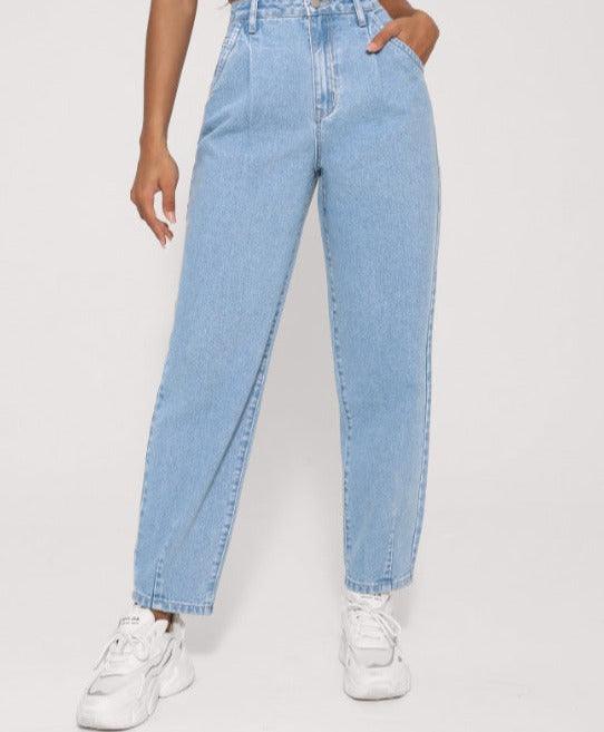 Mid-waist light jeans - Try Modest Limited 