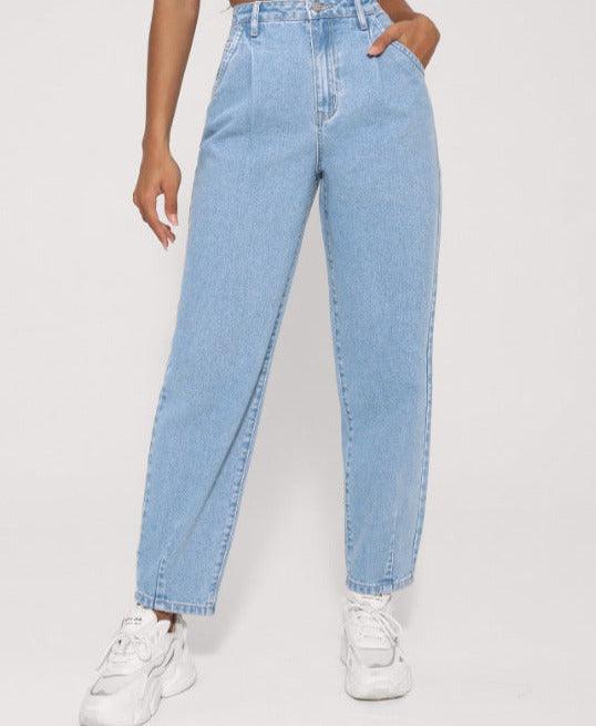 Mid-waist light jeans - Try Modest Limited 