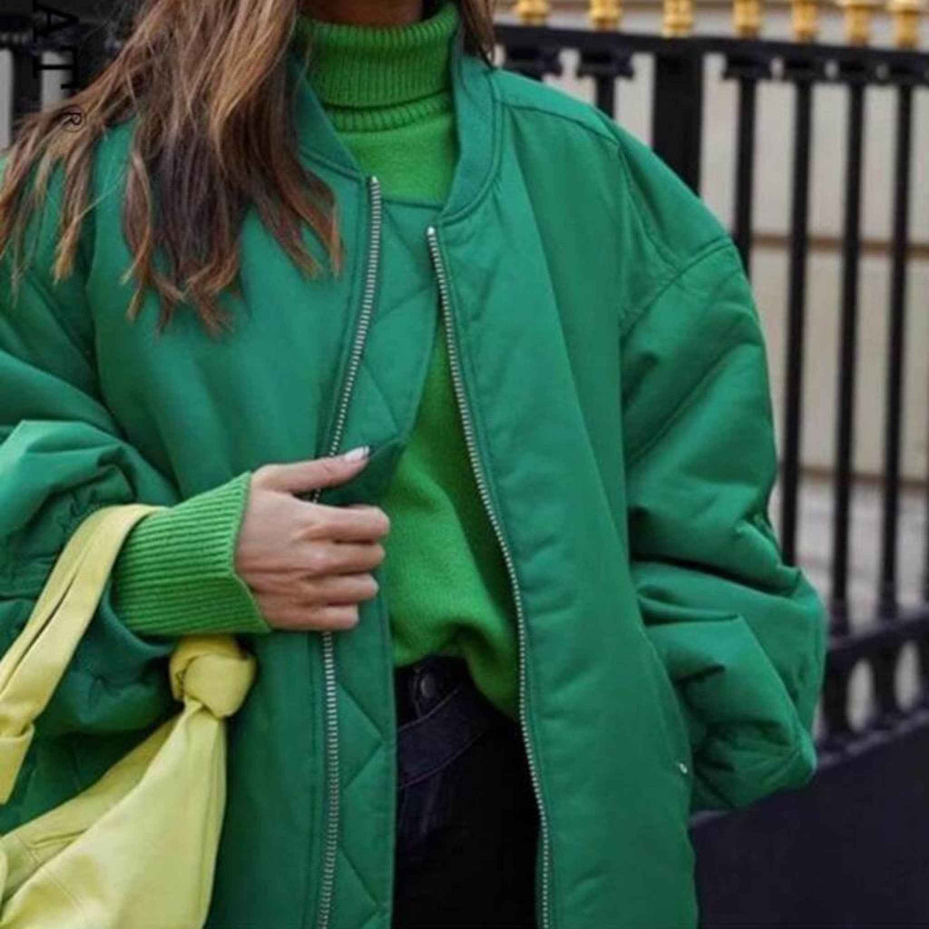 New Casual Loose Solid colour women's jacket with Pocket - Try Modest Limited