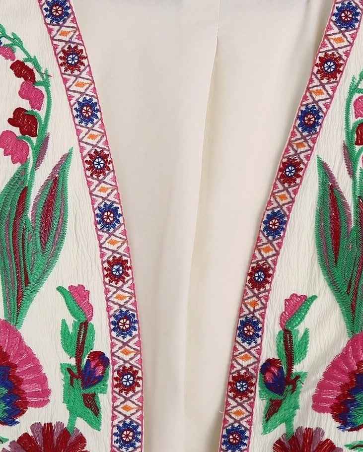 Patchwork- vest jacket for women - Try Modest Limited