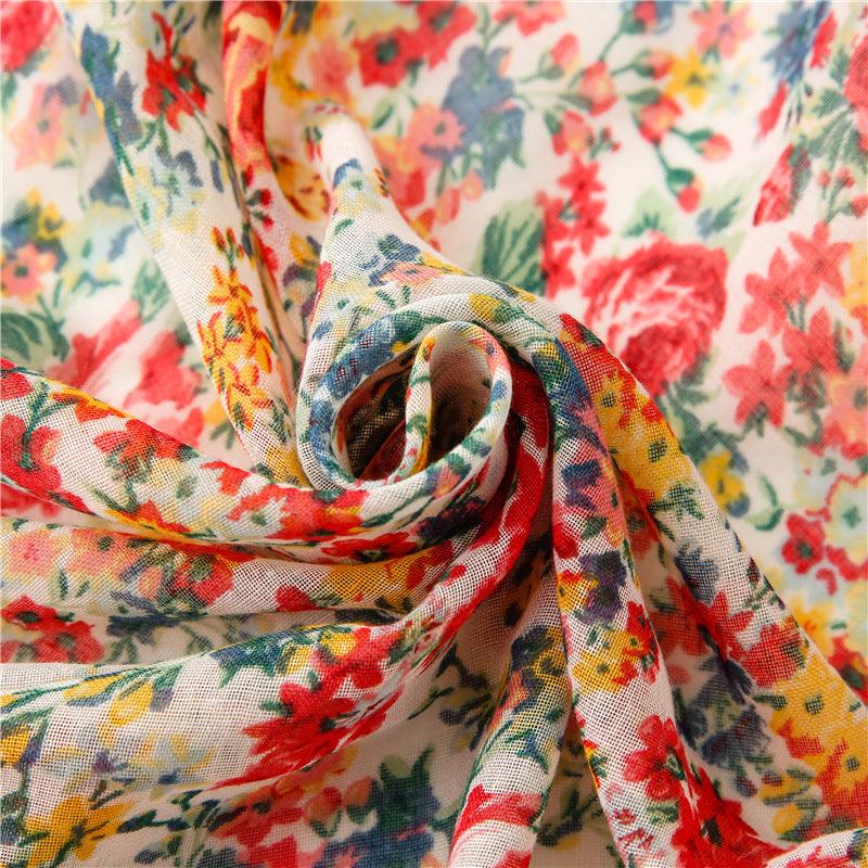 Printed floral turban - Try Modest Limited