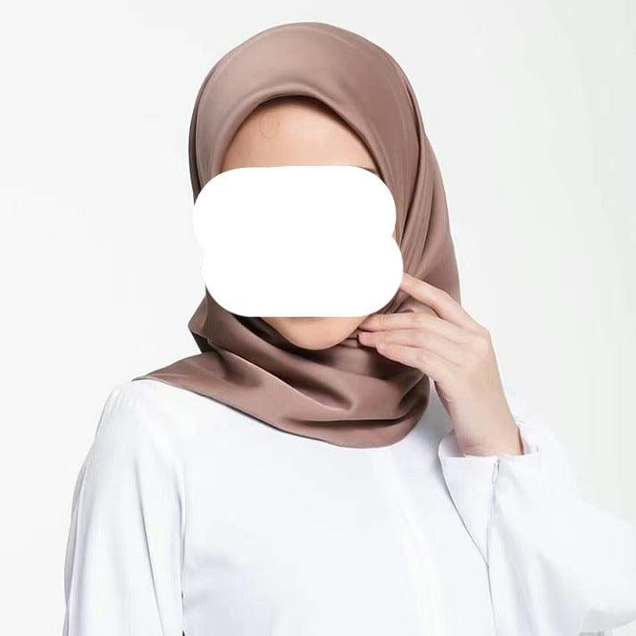 Satin Imitation Silk Scarf - Try Modest Limited