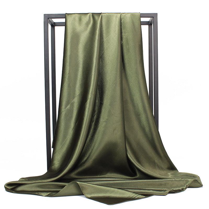 Satin Imitation Silk Scarf - Try Modest Limited